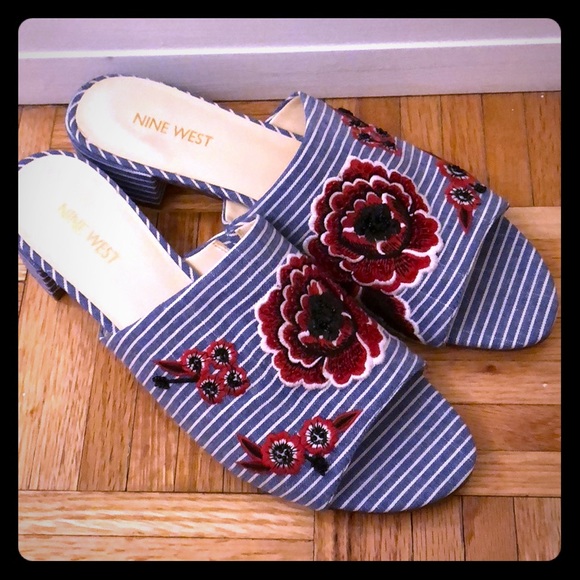 Nine West Shoes Nine West Raissa Womens Slides Poshmark